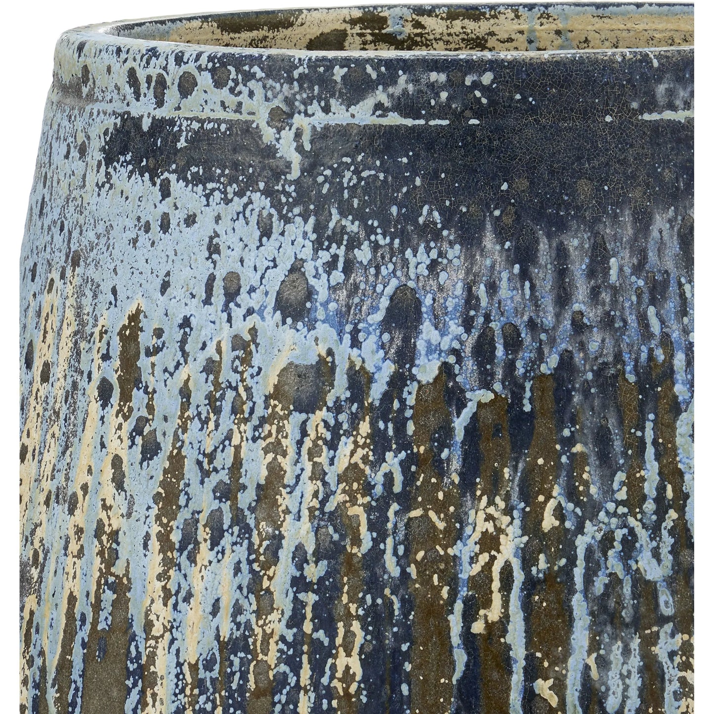 007 SI-1923860 | Closeup | Capaci Antique Planter by Currey and Company. Made from terracotta in a transitional style.