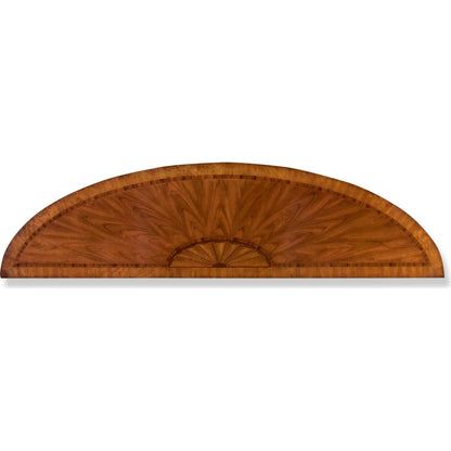 Latham Console Table by Butler Specialty Company in medium brown and connoisseur's. Made from wood solids, wood products, anegre, rosewood, myrtle burl, crown cherry veneers in a traditional style.