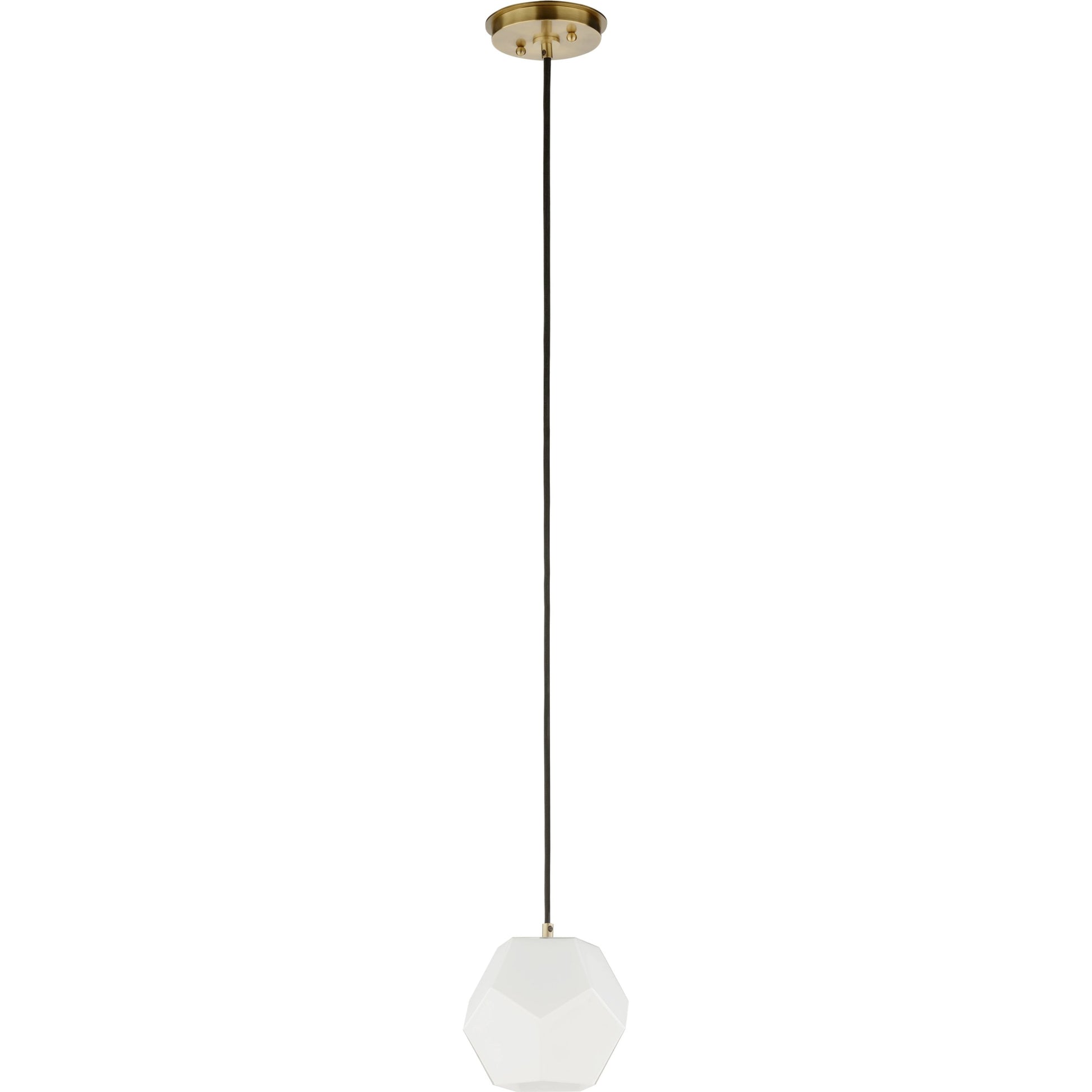 Indicus Pendant by Wildwood in antique brass, black, white. Made from unique in a modern style.