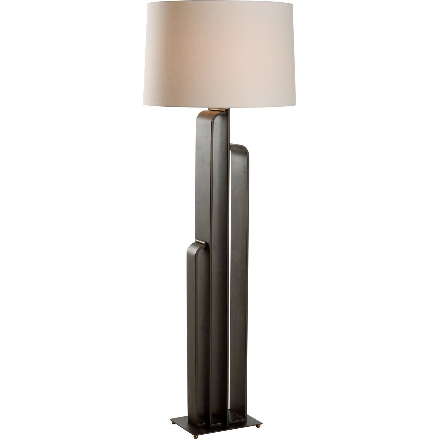 001 SI-2104306 | Primary Silo | Brazing Floor Lamp by Wildwood in antique brass, bronze. Made from unique in a modern style.