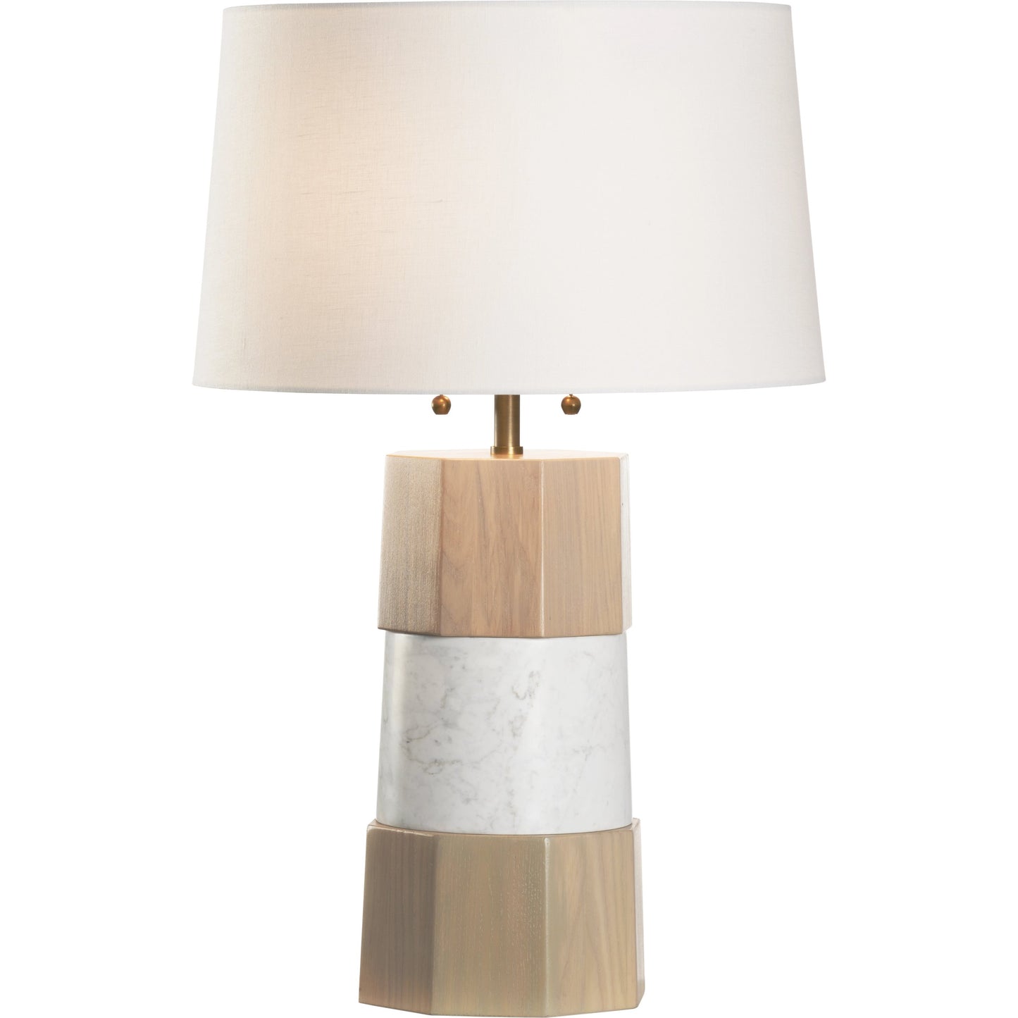 001 SI-2104323 | Primary Silo | Laurence Lamp by Wildwood in rift cut white oak, natural white. Made from unique in a modern style.