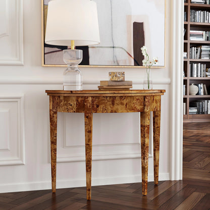Hampton Demilune Console Table by Butler Specialty Company. Made from unique in a traditional style.