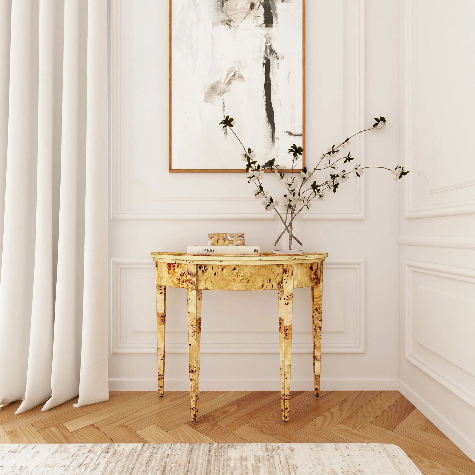 Hampton Demilune Console Table by Butler Specialty Company. Made from unique in a traditional style.