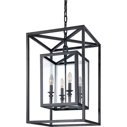 Graffiti Pendant by Corbett in silver leaf polished stainless. Made from hand worked iron in a unique style.