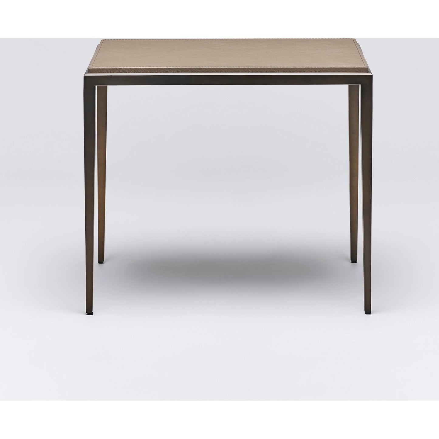 004 SI-2122641 | Additional Silo | Auburn Side Table by Interlude Home. Made from wood, cast iron, leather in a modern style.