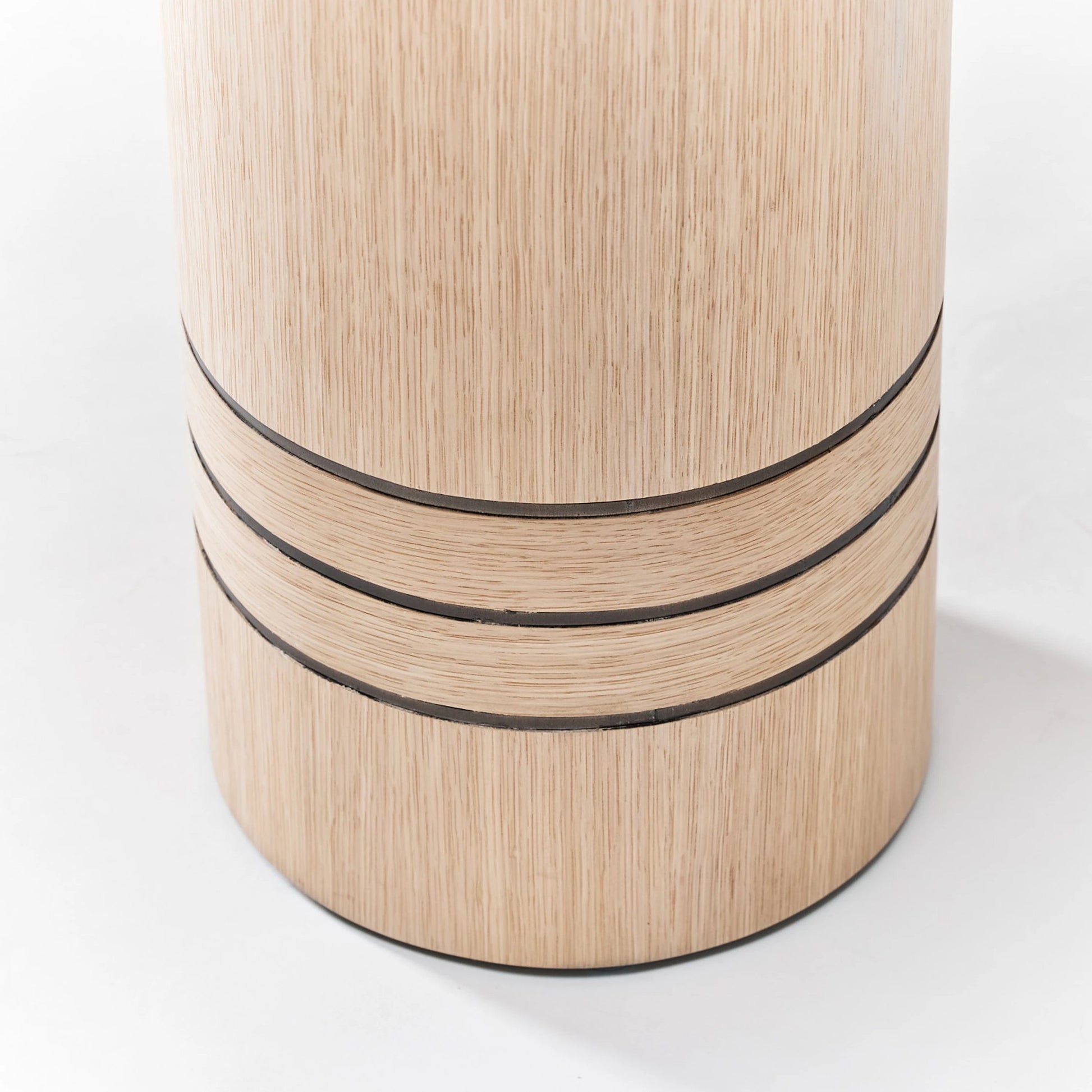 Hunt Side Table by Interlude Home. Made from oak, steel in a modern style.