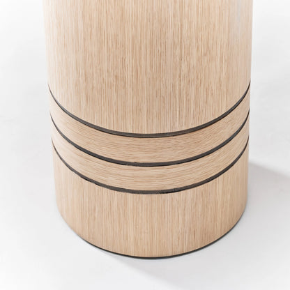 Hunt Side Table by Interlude Home. Made from oak, steel in a modern style.
