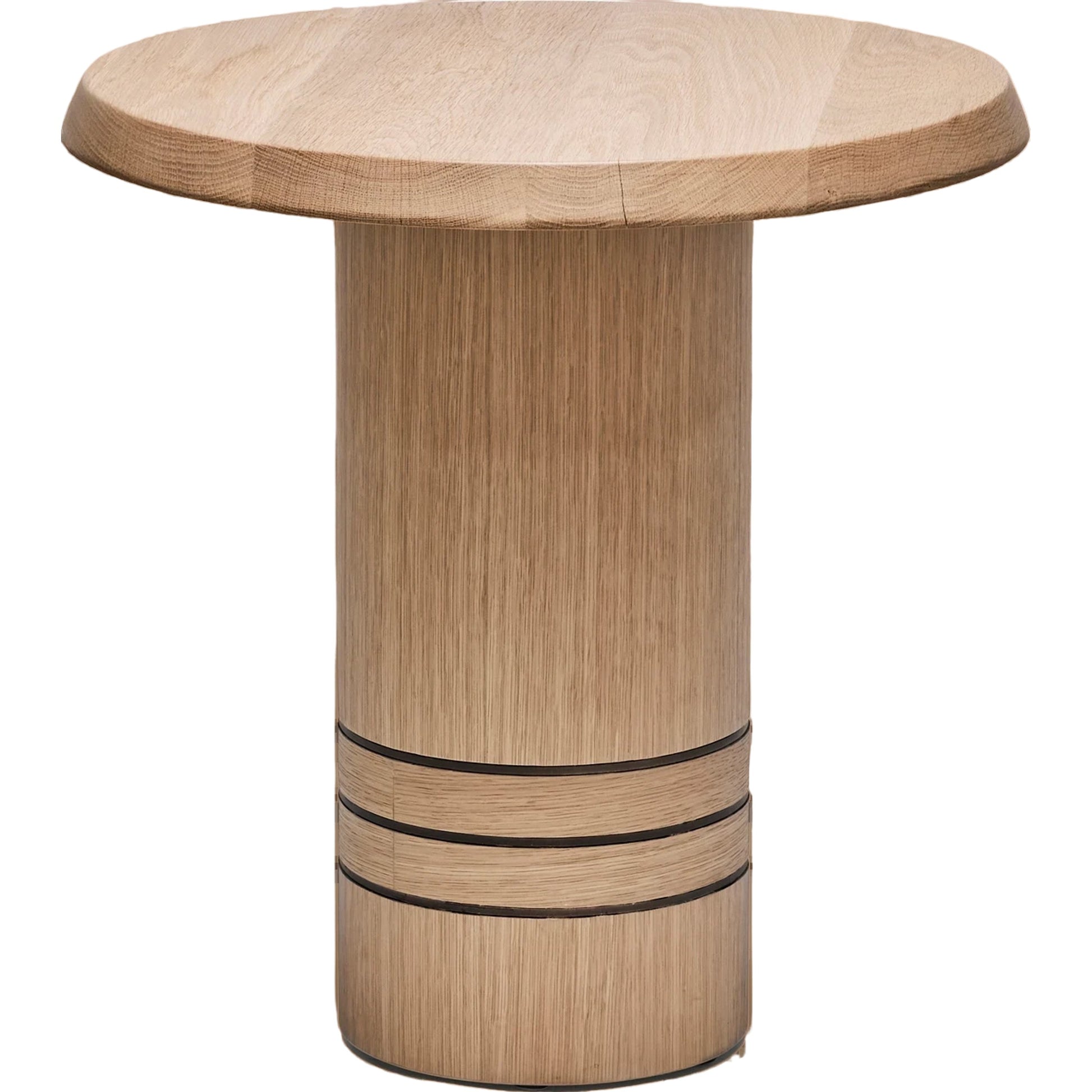 Hunt Side Table by Interlude Home. Made from oak, steel in a modern style.