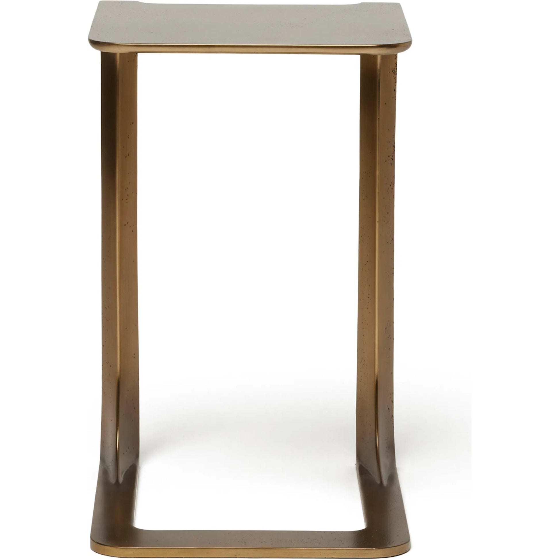 Oxford Hugging Table by Interlude Home in bronze and golden bronze. Made from metal in a modern style.