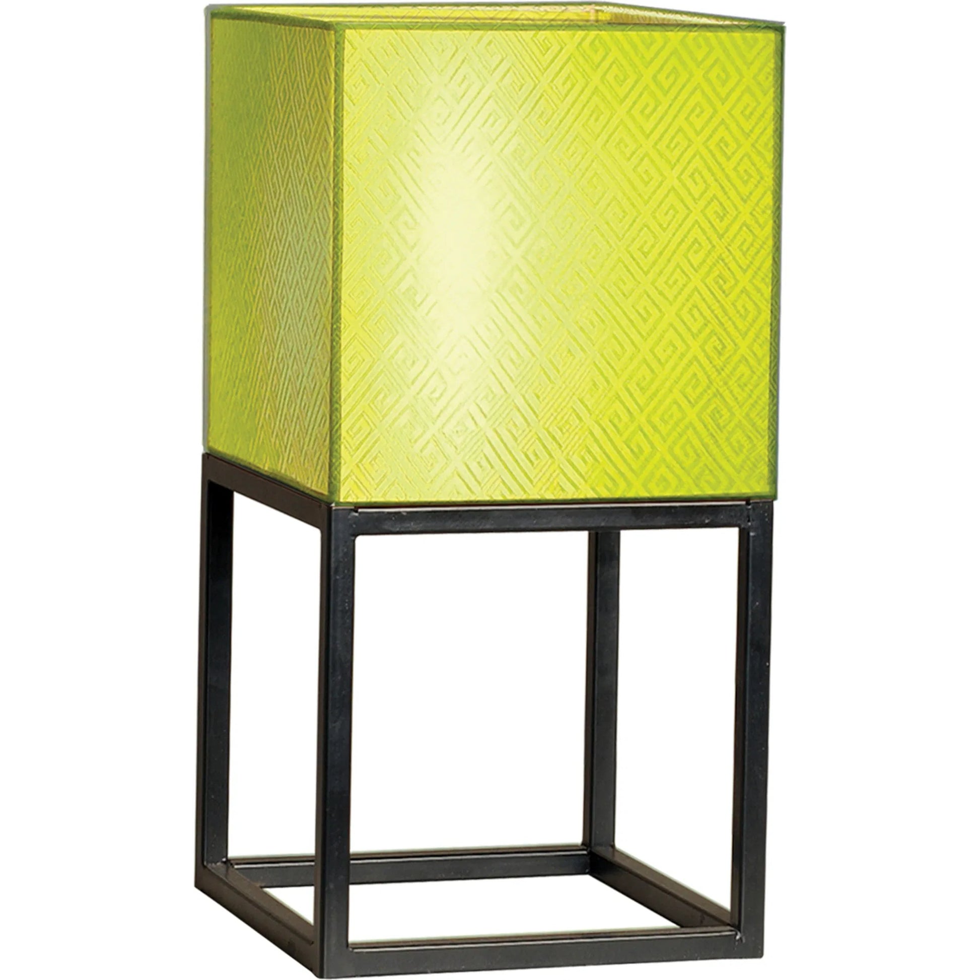 Cube Lantern Key Design by Emissary in lime. Made from unique in a unique style.