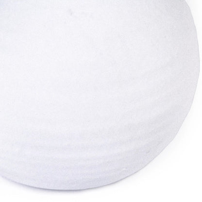 White Vase by Zentique in distressed white. Made from ceramic in a unique style.