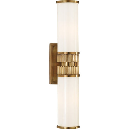 Harper Bath Bracket by Hudson Valley. Made from brass in a modern style.