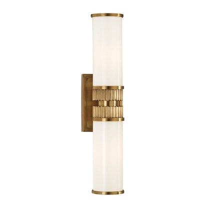 Harper Bath Bracket by Hudson Valley. Made from brass in a modern style.
