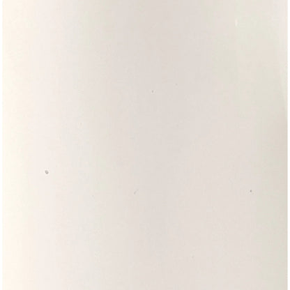 White Glazed Vase by Zentique in partially glazed off-white. Made from ceramic in a transitional style.