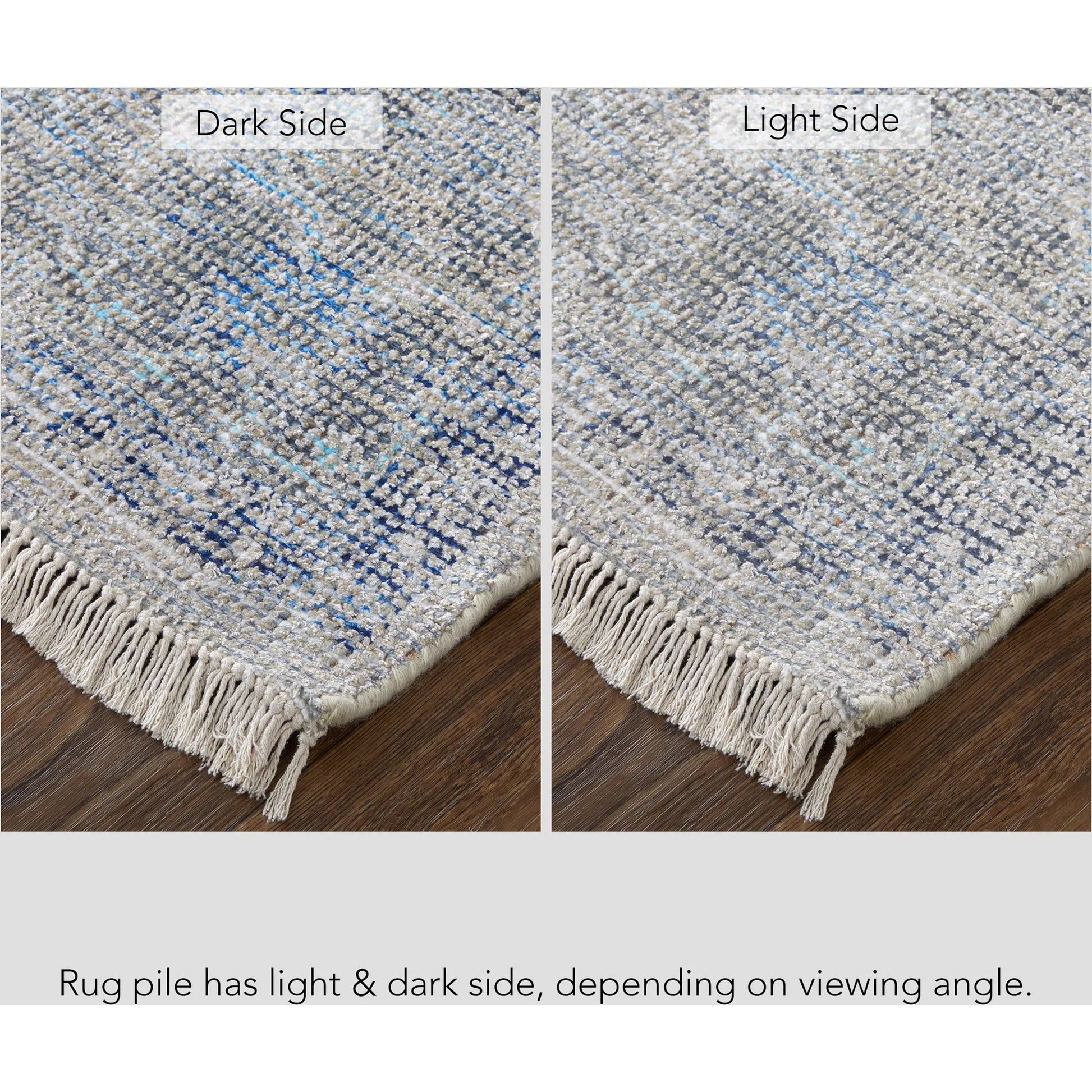 Caldwell Transitional Rug - 8108F by Feizy in gray, blue, ivory. Made from wool, viscose in a unique style.