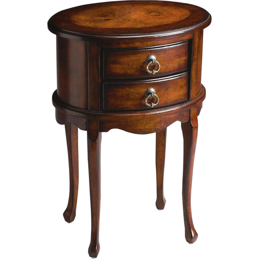 Whitley Plantation Cherry Oval Side Table by Butler Specialty Company. Made from unique in a traditional style.