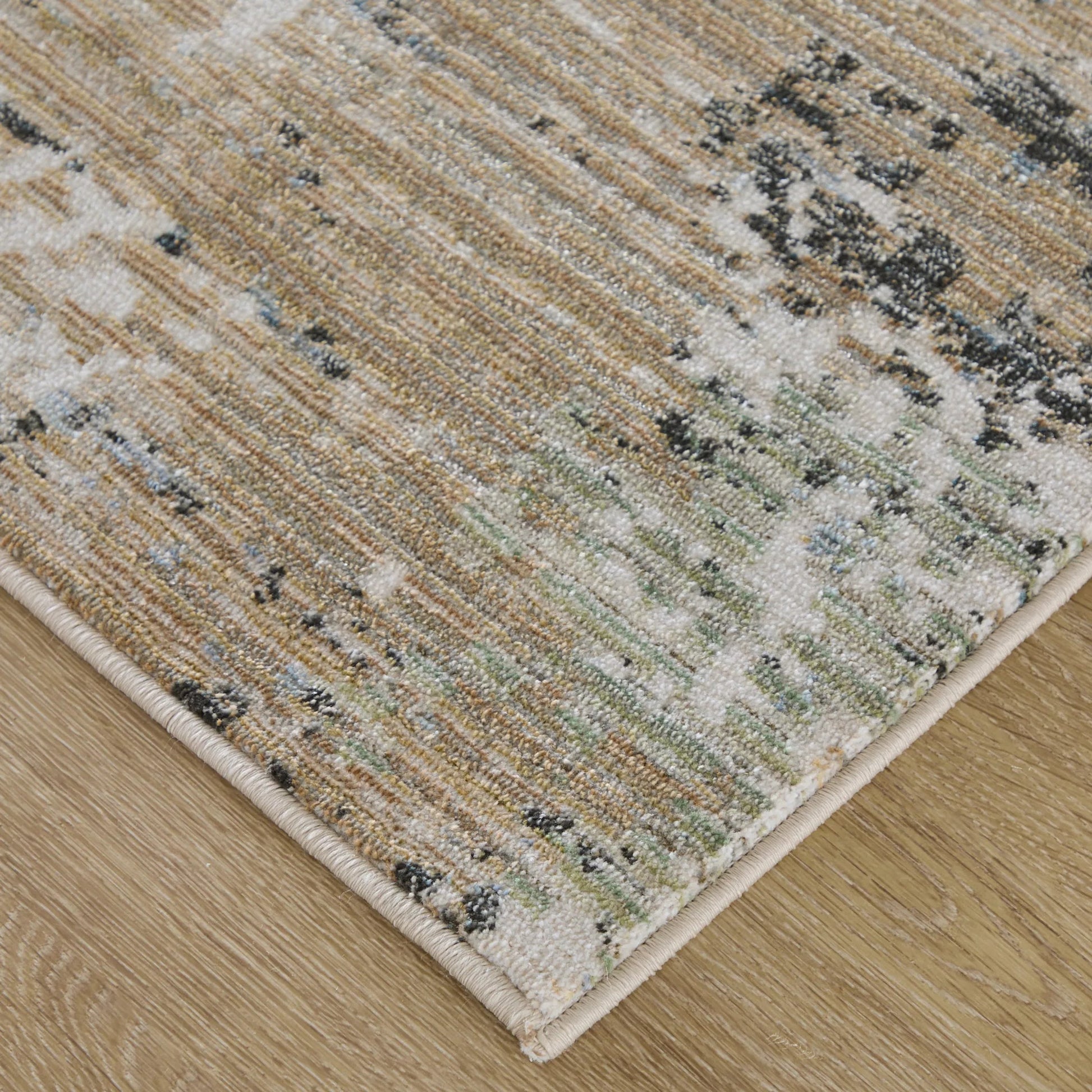 Greenwich GRW39U6F Rug by Feizy in ivory, tan, blue. Made from polypropylene, polyester in a unique style.