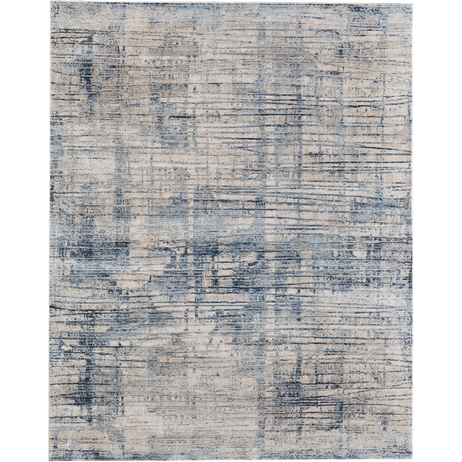 Sonora SNR39UAF Rug by Feizy in blue, ivory, gray. Made from polypropylene, polyester, viscose in a unique style.