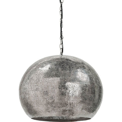 Pierced Metal Sphere Pendant by Regina Andrew. Made from unique in a eclectic & global style.