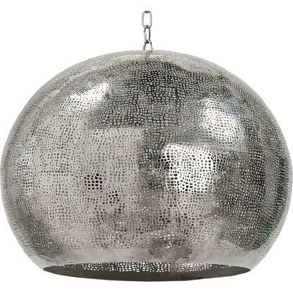 Pierced Metal Sphere Pendant by Regina Andrew. Made from unique in a eclectic & global style.