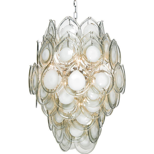 Diva Chandelier by Regina Andrew in gray and gray. Made from glass in a modern style.