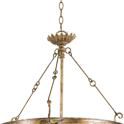 Fabian Wood Bead Chandelier by Regina Andrew in ebony and black. Made from wood in a traditional style.