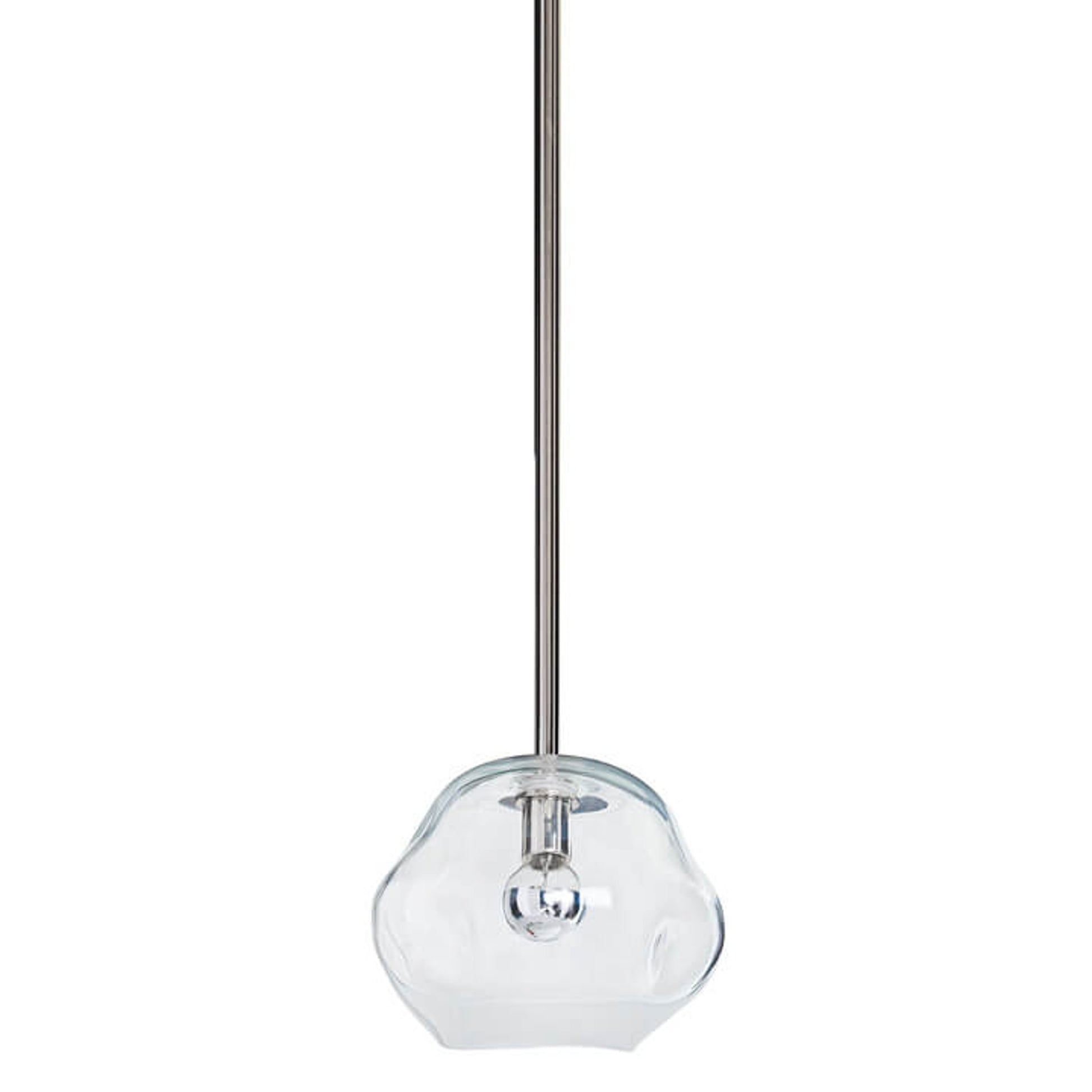 Molten Pendant with Smoke Glass by Regina Andrew in brass and brass. Made from glass in a eclectic & global style.