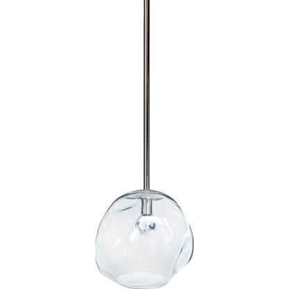 Molten Pendant with Smoke Glass by Regina Andrew in brass and brass. Made from glass in a eclectic & global style.