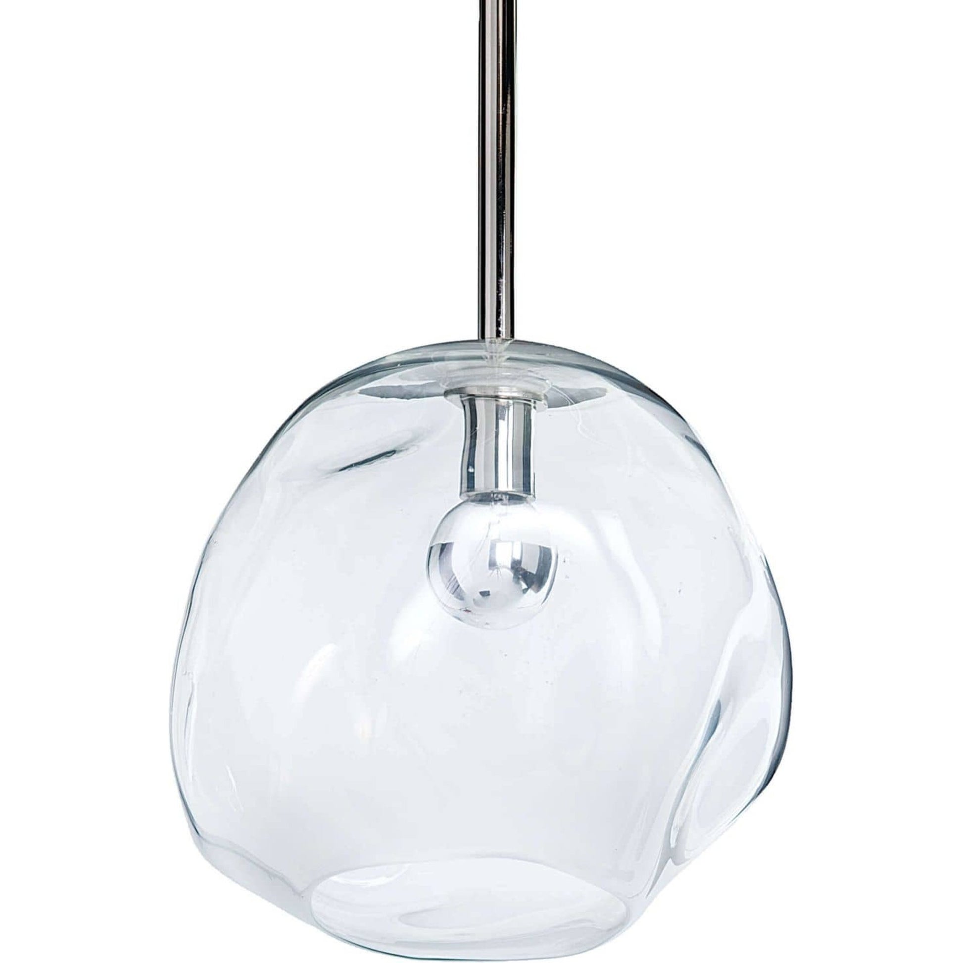 Molten Pendant with Smoke Glass by Regina Andrew in brass and brass. Made from glass in a eclectic & global style.