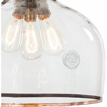 Demi John Pendant by Regina Andrew in ebony and blackened steel. Made from unique in a transitional style.