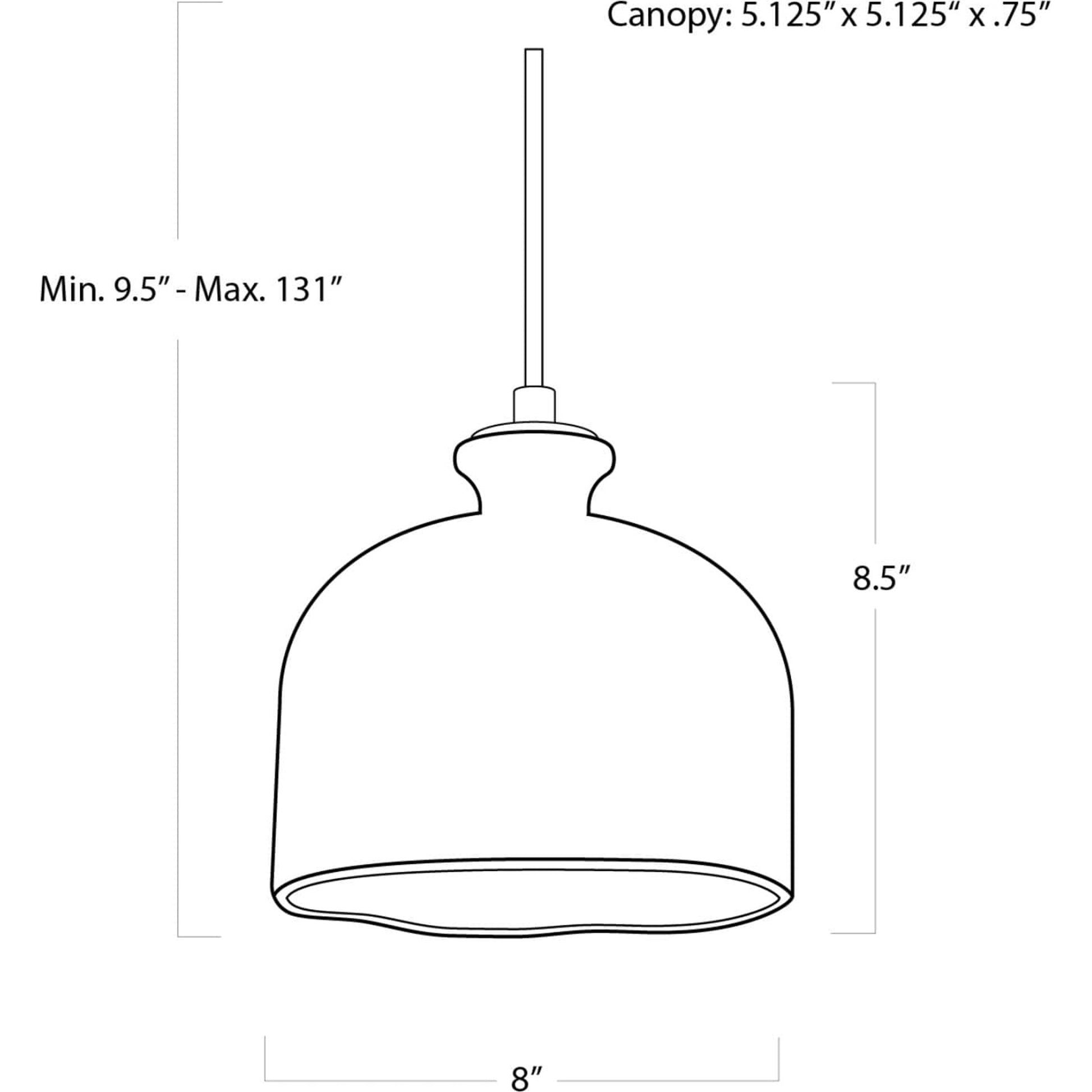 Bianca Ceramic Pendant by Regina Andrew in white, natural and white. Made from ceramic in a modern style.