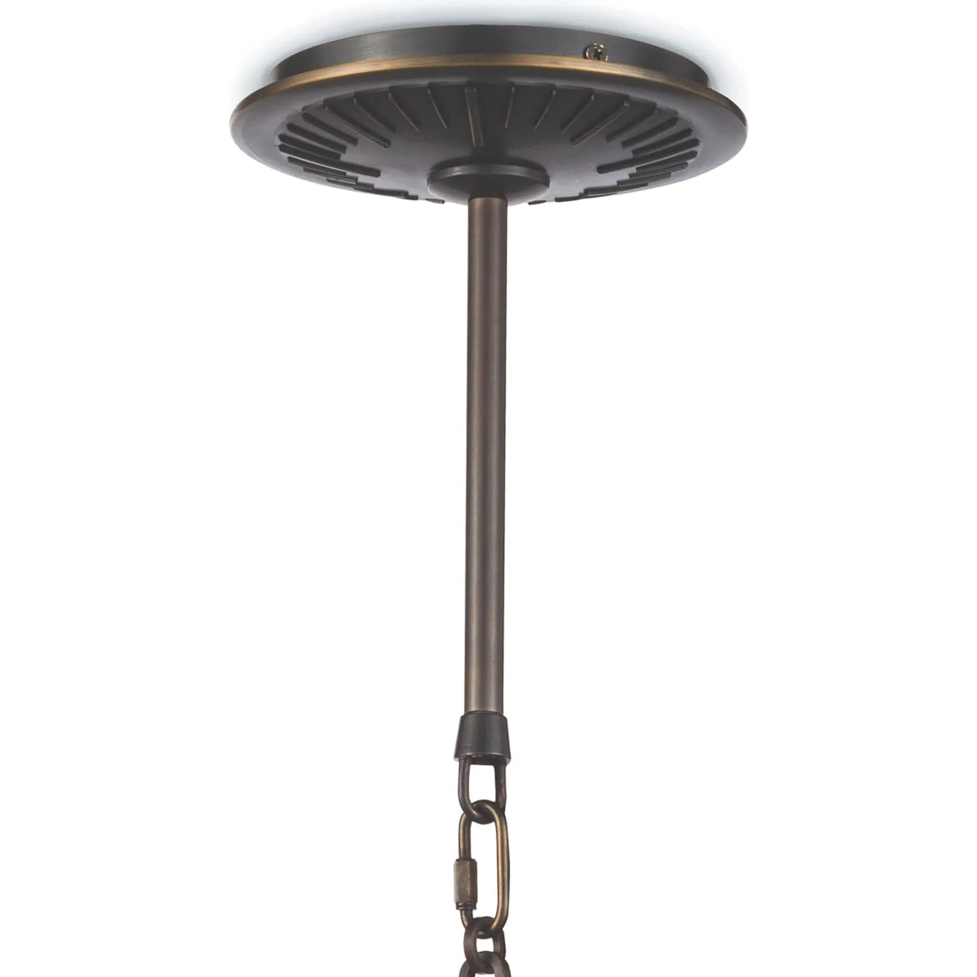 Otis Pendant by Regina Andrew. Made from steel in a modern style.