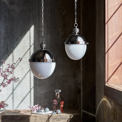 Otis Pendant by Regina Andrew. Made from steel in a modern style.