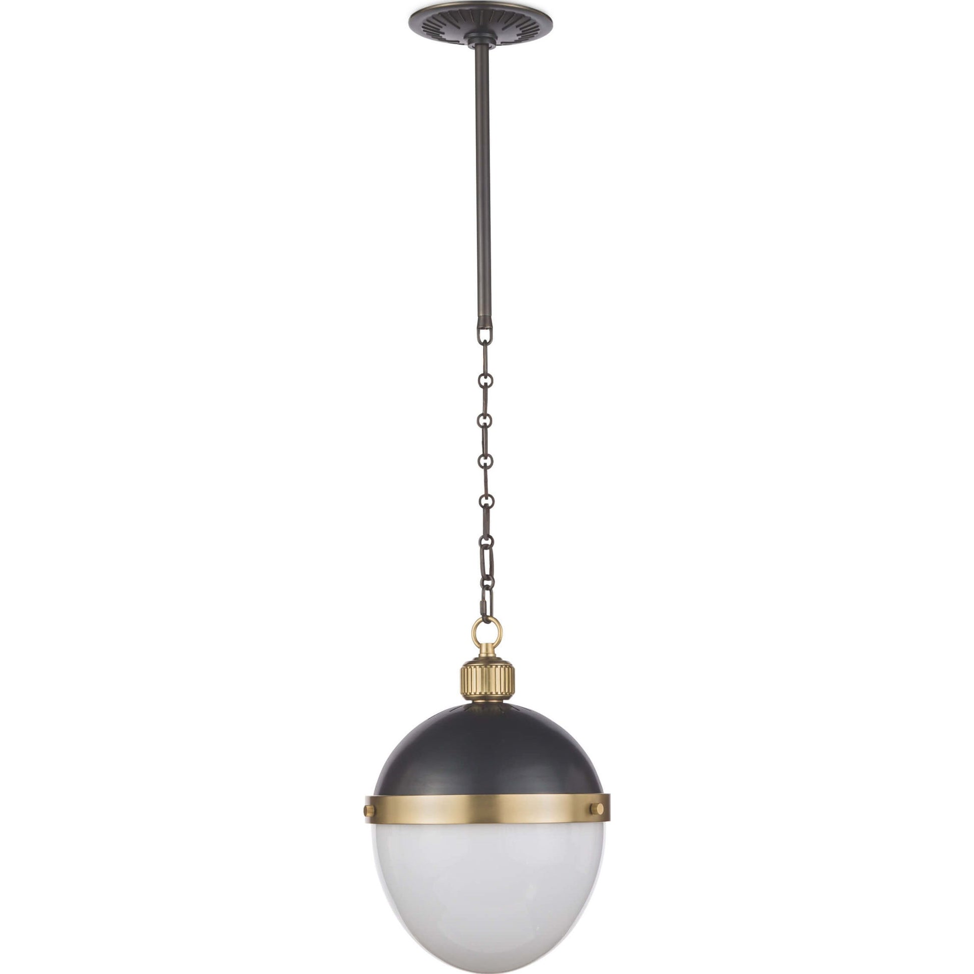 Otis Pendant by Regina Andrew. Made from steel in a modern style.