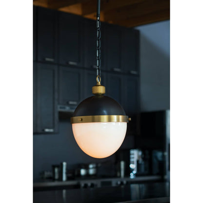 Otis Pendant by Regina Andrew. Made from steel in a modern style.