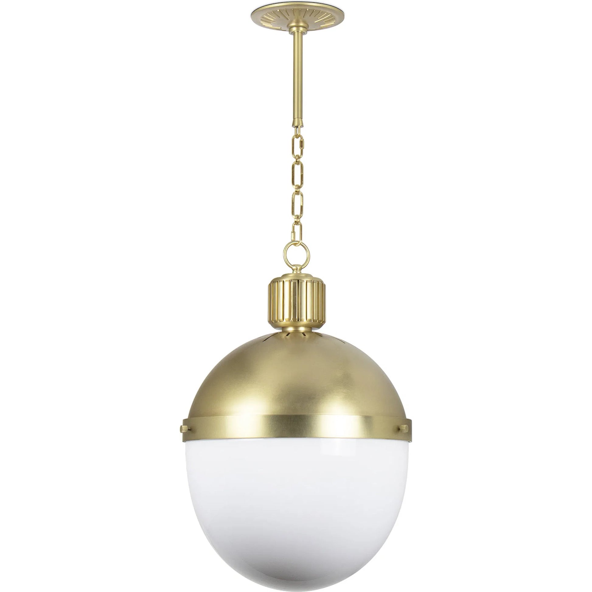 Otis Pendant by Regina Andrew. Made from steel in a modern style.