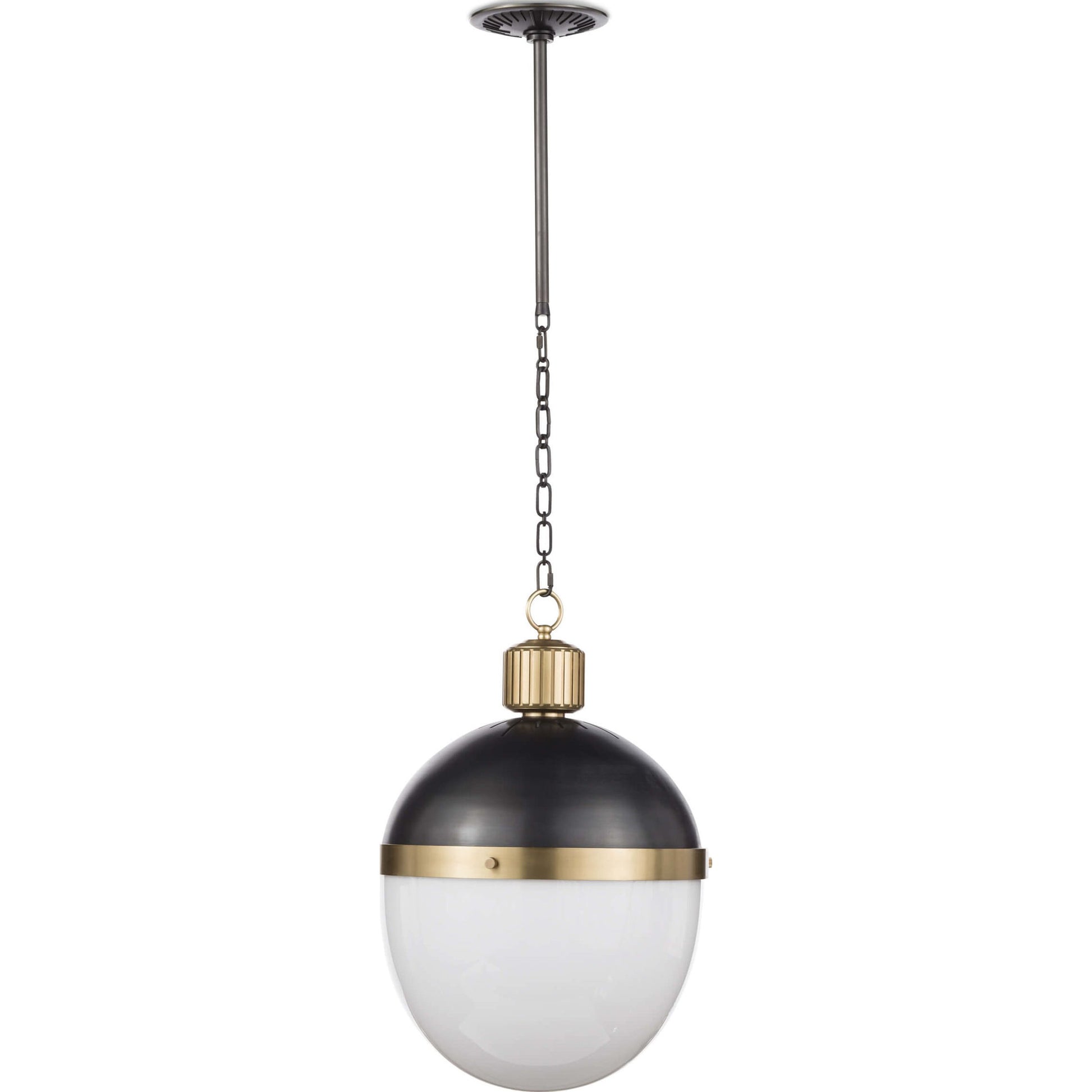 Otis Pendant by Regina Andrew. Made from steel in a modern style.