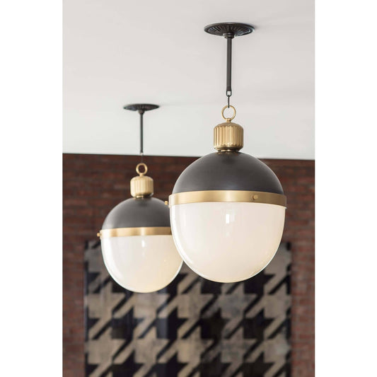 Otis Pendant by Regina Andrew. Made from steel in a modern style.