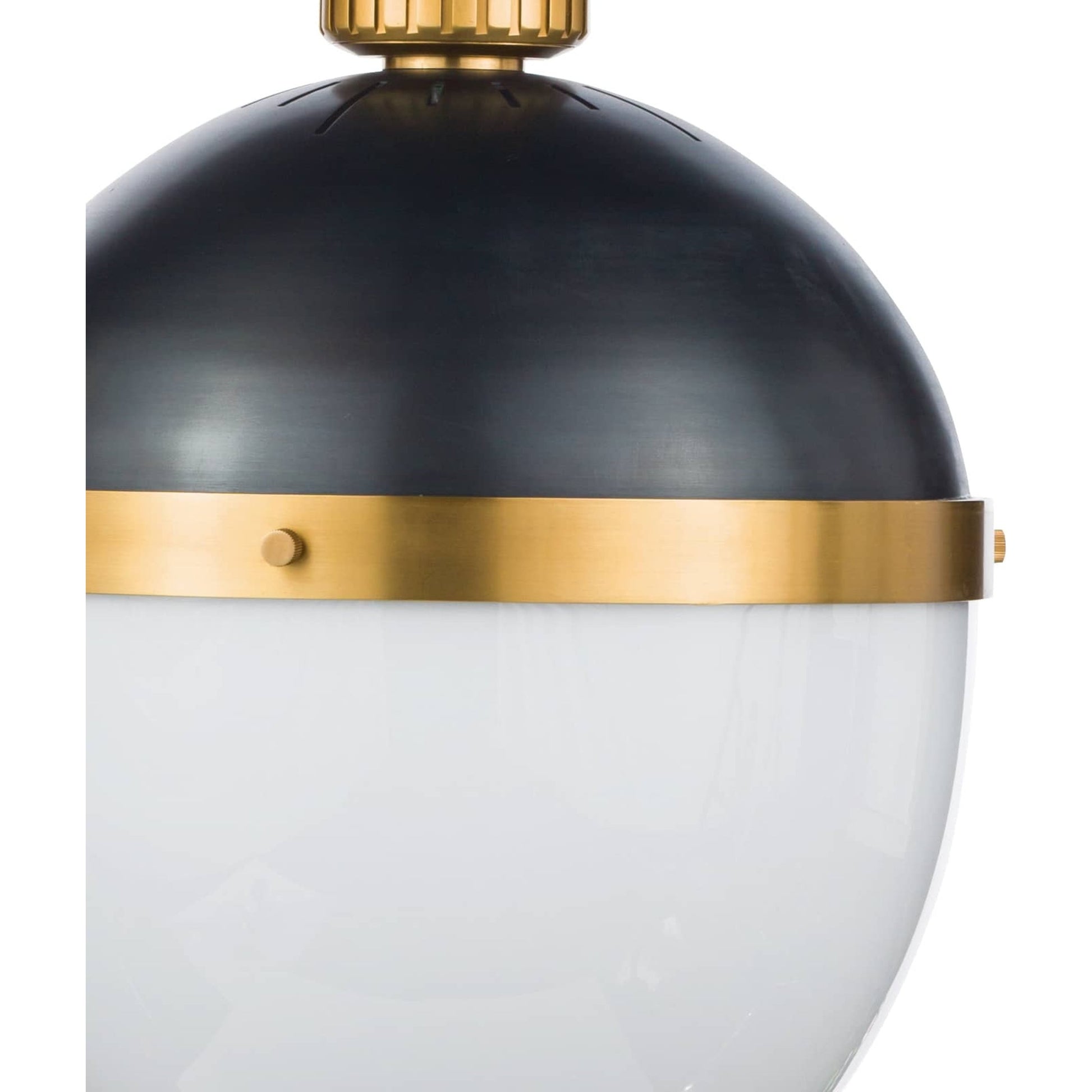 Otis Pendant by Regina Andrew. Made from steel in a modern style.