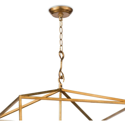 Cape Lantern by Regina Andrew in ebony and blackened iron. Made from iron in a cottage & farmhouse style.