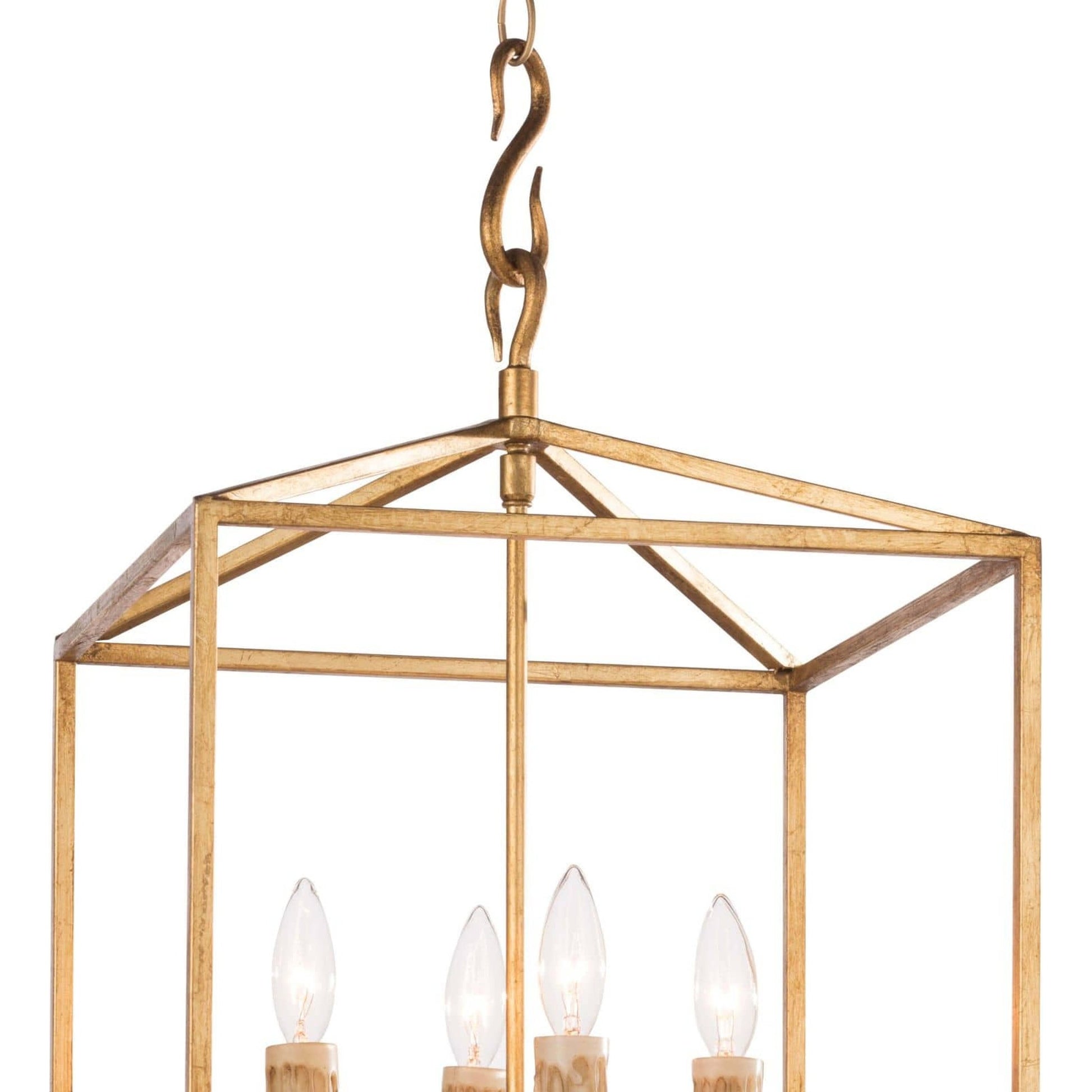 Cape Lantern by Regina Andrew in ebony and blackened iron. Made from iron in a cottage & farmhouse style.