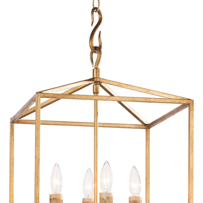 Cape Lantern by Regina Andrew in ebony and blackened iron. Made from iron in a cottage & farmhouse style.