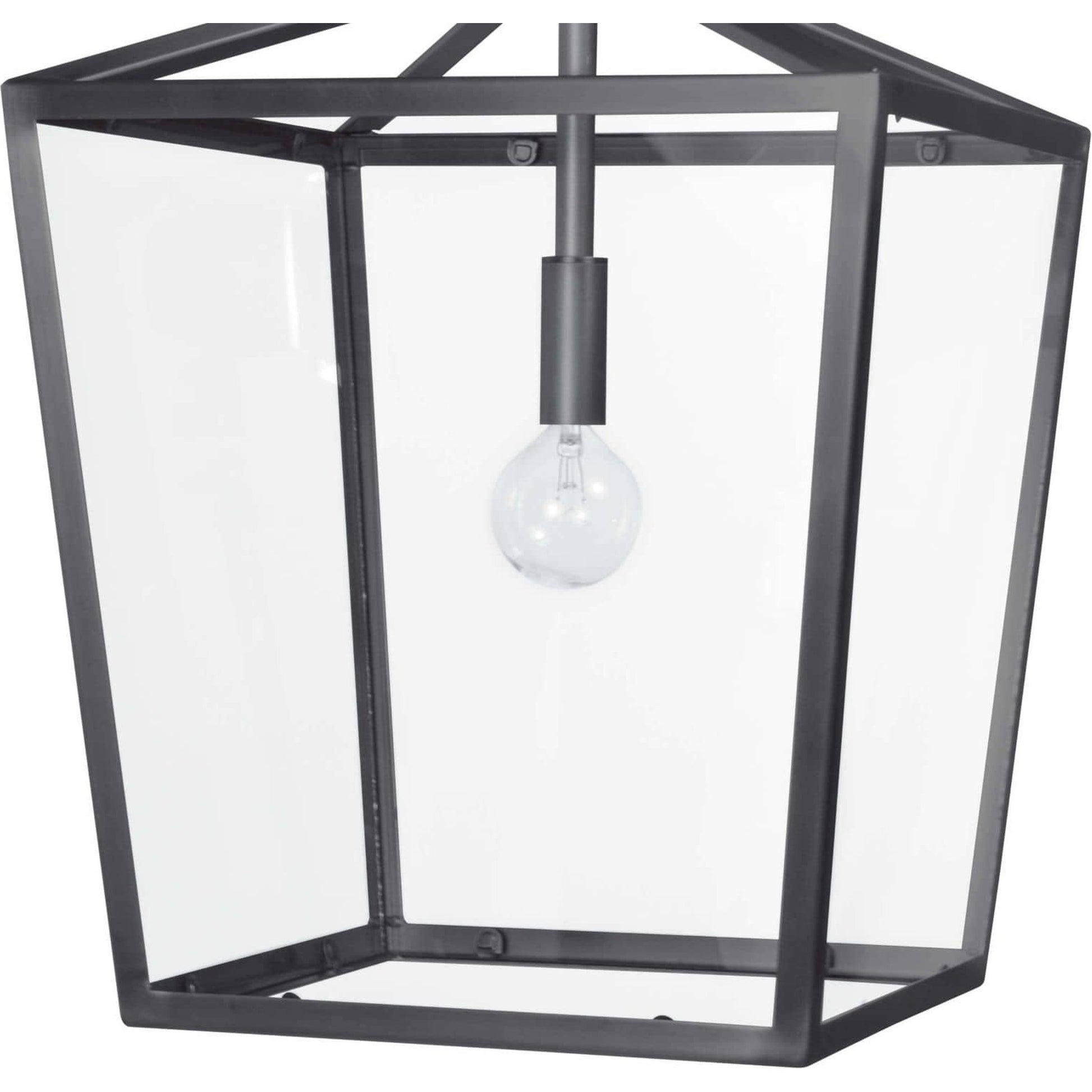 Camden Lantern by Regina Andrew in brass and natural brass. Made from steel in a cottage & farmhouse style.