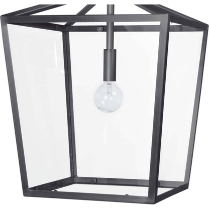 Camden Lantern by Regina Andrew in brass and natural brass. Made from steel in a cottage & farmhouse style.