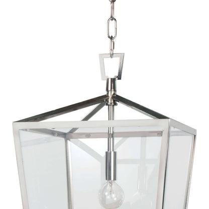 Camden Lantern by Regina Andrew in brass and natural brass. Made from steel in a cottage & farmhouse style.