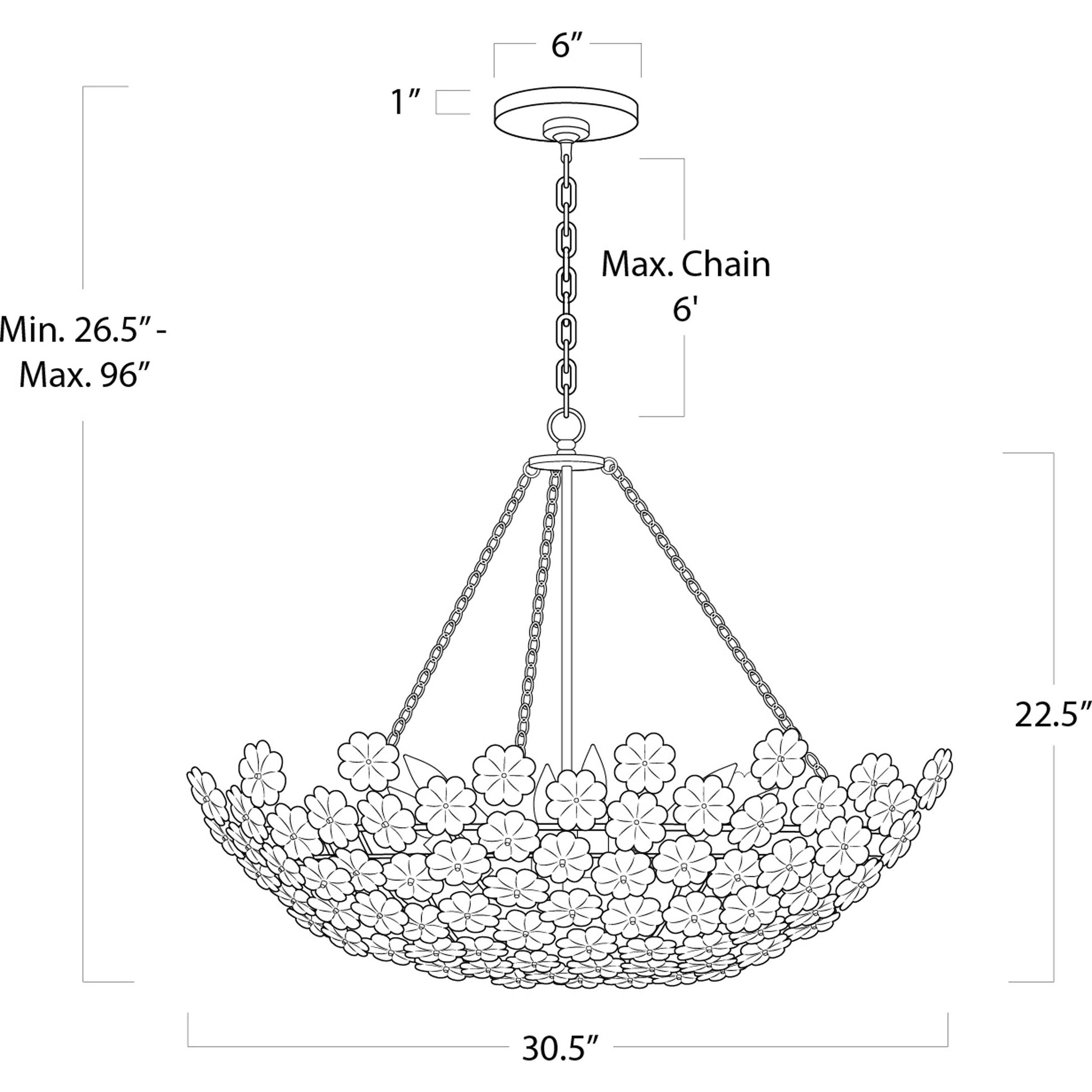 Charlotte Chandelier by Regina Andrew in brass and natural brass. Made from steel in a modern style.