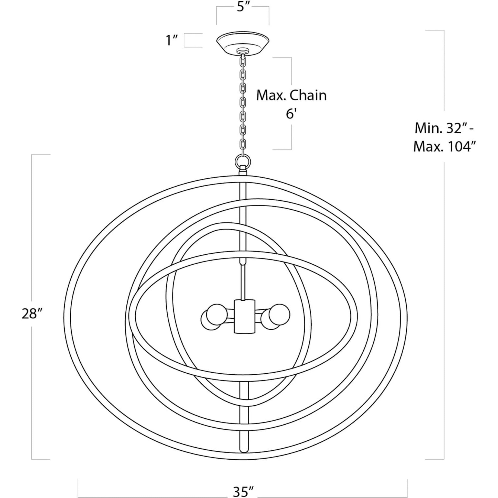 Sail Chandelier by Regina Andrew in white. Made from steel in a modern style.