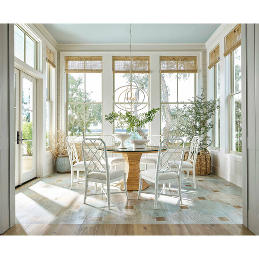Sail Chandelier by Regina Andrew in white. Made from steel in a modern style.