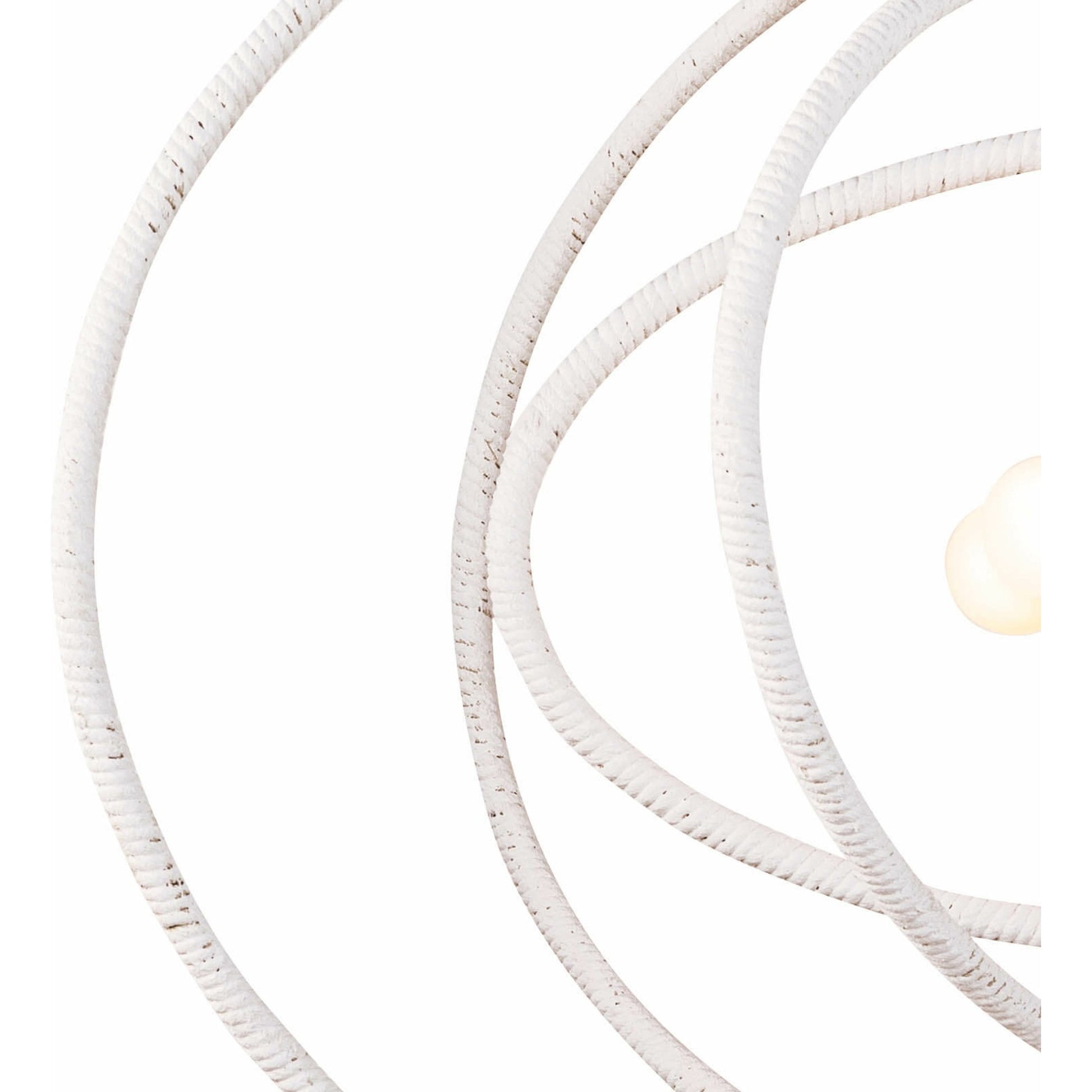 Sail Chandelier by Regina Andrew in white. Made from steel in a modern style.