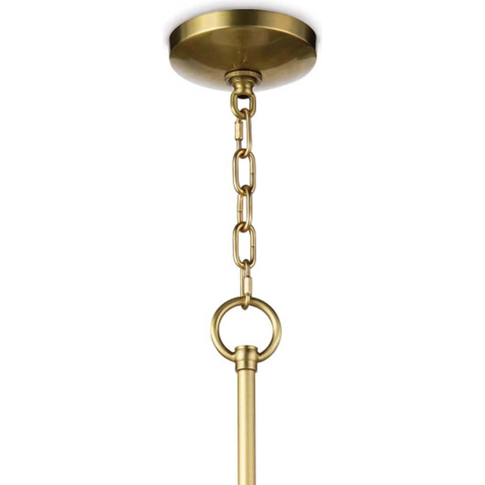 Eloise Ceramic Pendant by Regina Andrew in white. Made from ceramic in a transitional style.